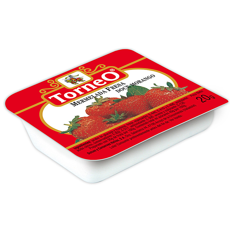 MERMELADA FRESA EN PORCIONES CAJA 336un 15g